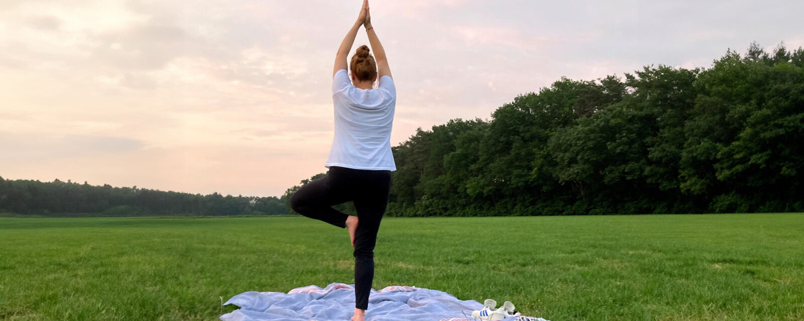 Yoga in de natuur