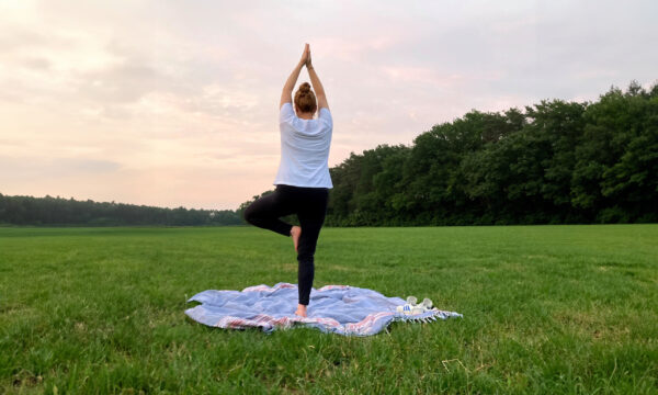 Yoga in de natuur